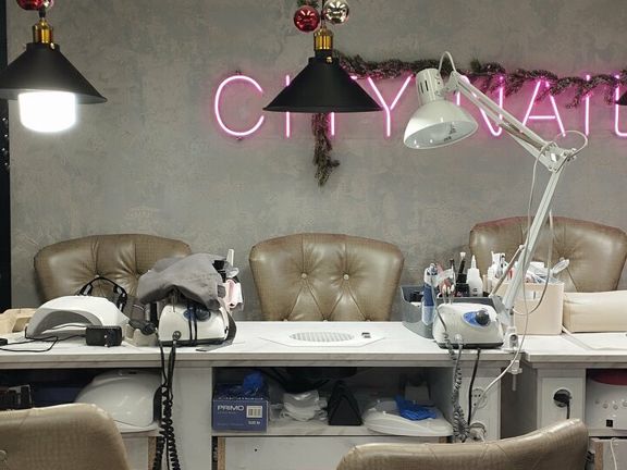 City Nails, интерьер