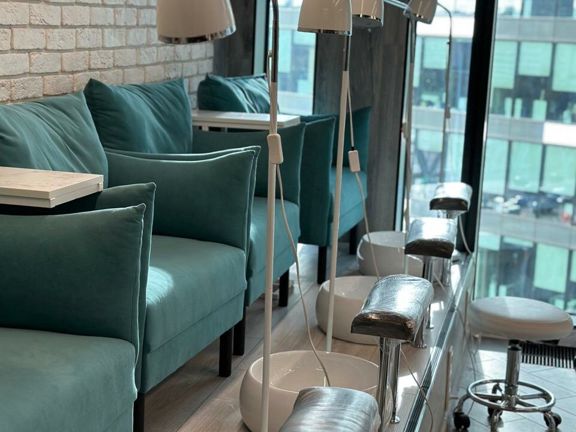 City Nails, интерьер