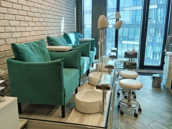 City Nails, интерьер