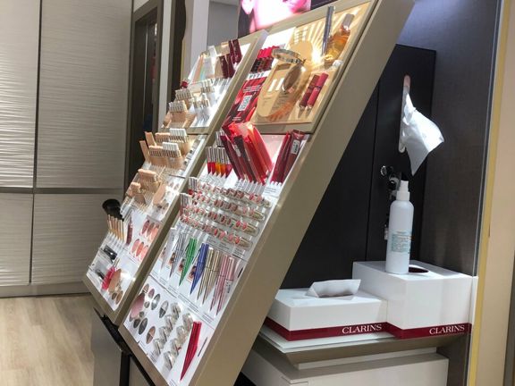 Clarins SPA, интерьер