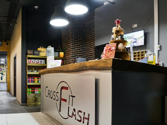 CrossFit Flash, интерьер
