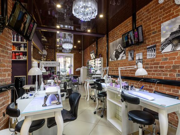 Crystal Nails, интерьер