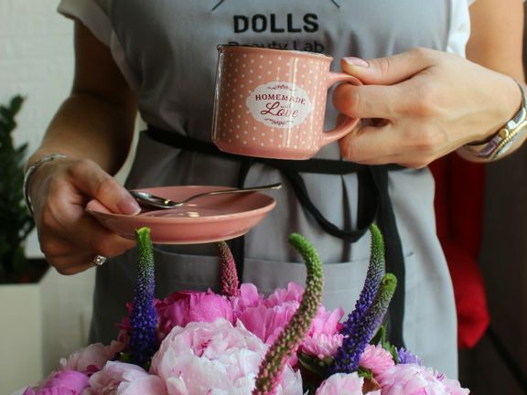 Dolls beauty lab, интерьер
