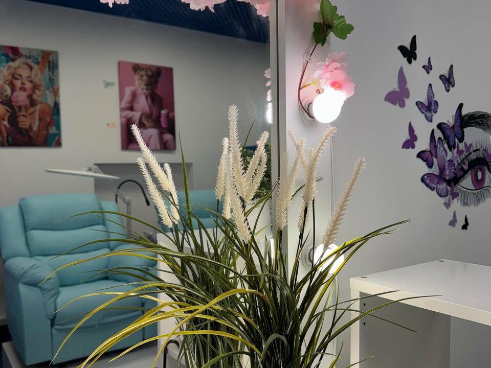 DollyLashes. studio, интерьер