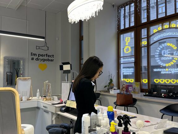 Dry&Go, интерьер