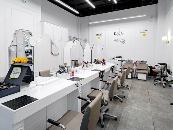 Dry&Go, интерьер