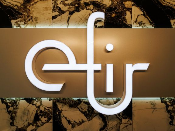 Efir, интерьер