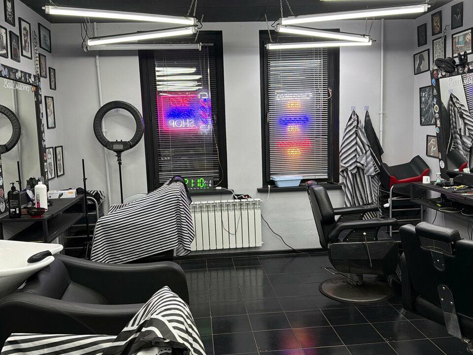 Эко barber, интерьер