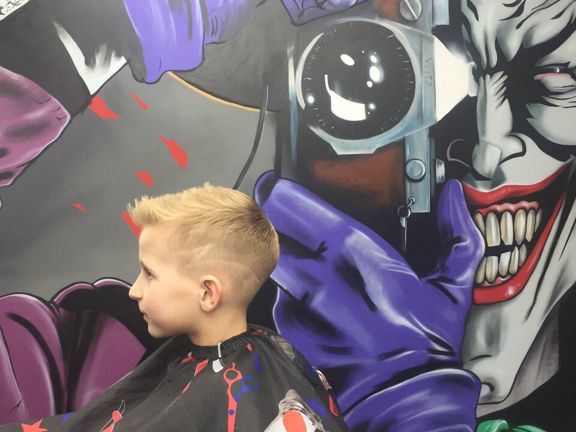 Эко barber, интерьер