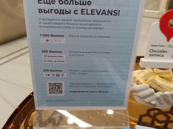 Elevans, интерьер