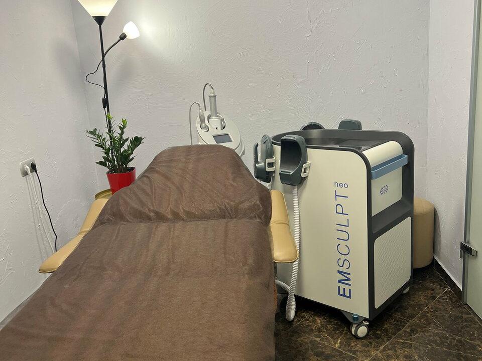 Emsculpt, интерьер