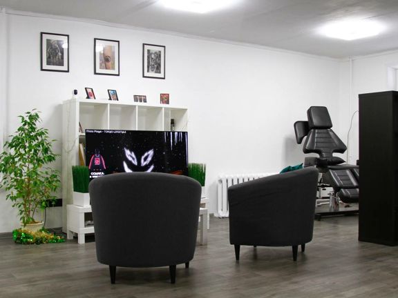 Estetica Tattoo, интерьер