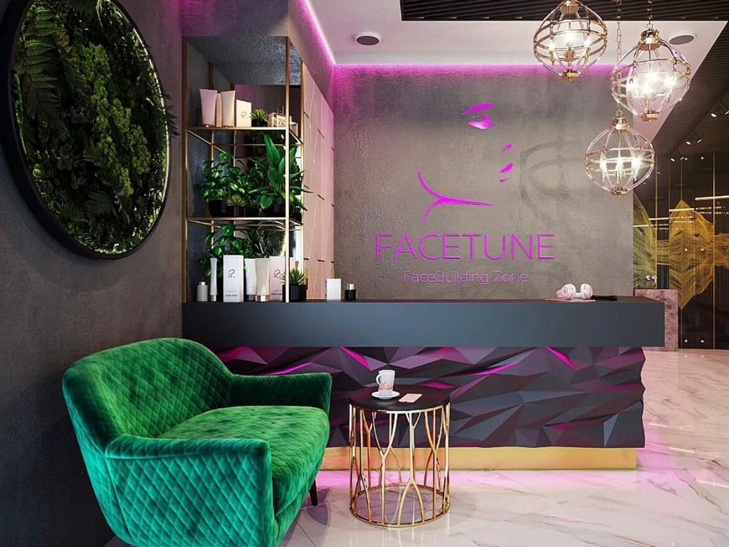 Facetune, интерьер