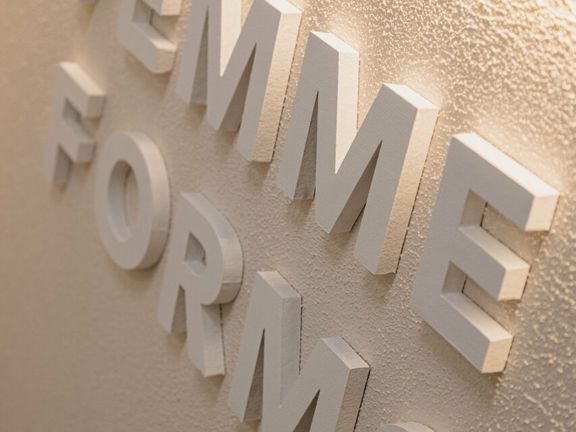 Femme forms, интерьер
