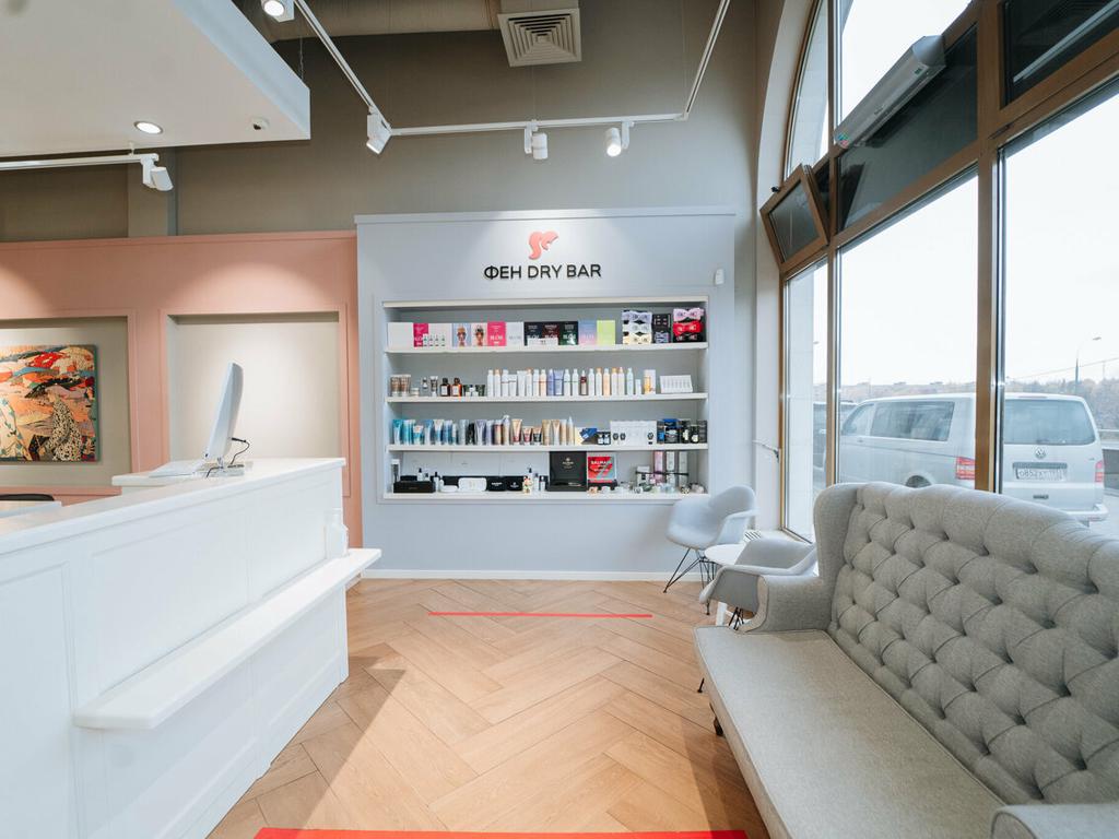 Фен Dry Bar, интерьер