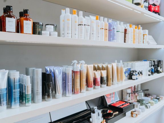 Фен Dry Bar, интерьер