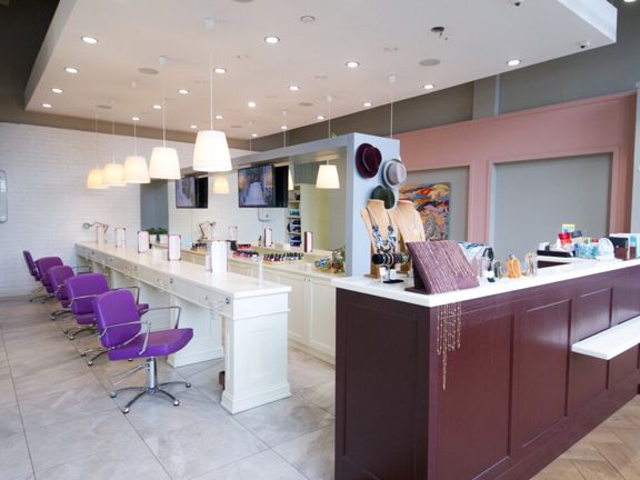 Фен Dry Bar, интерьер