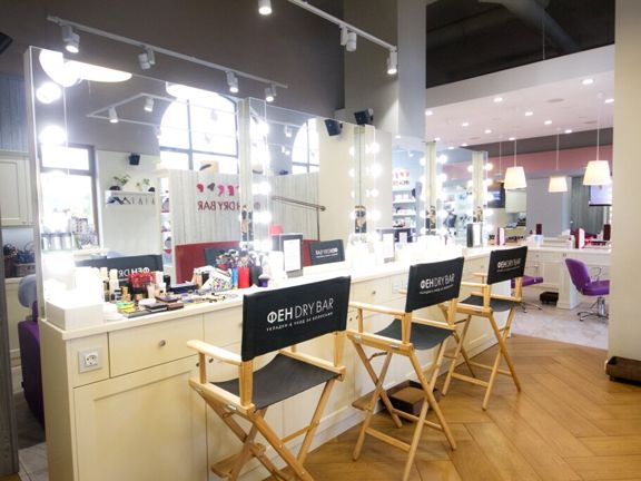 Фен Dry Bar, интерьер