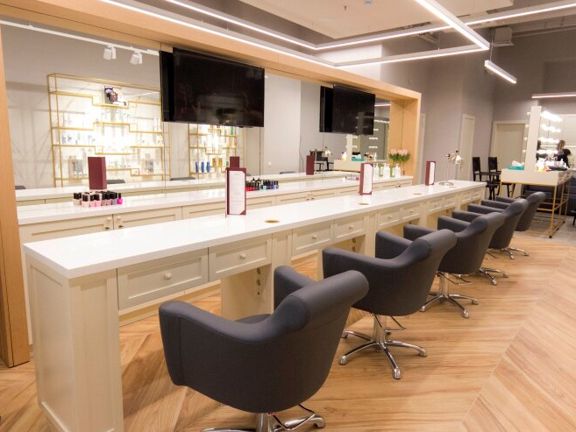 Фен Dry Bar, интерьер