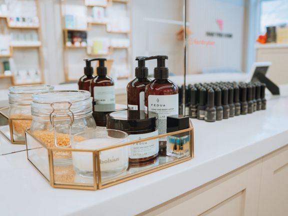 Фен Dry Bar, интерьер