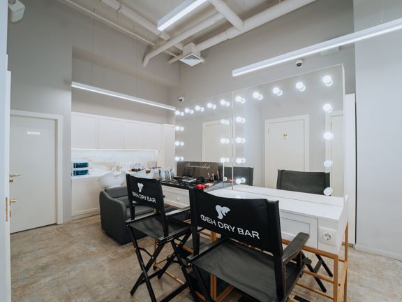 Фен Dry Bar, интерьер