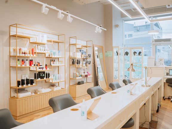 Фен Dry Bar, интерьер