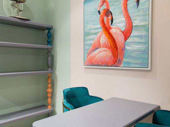 Flamingo, интерьер