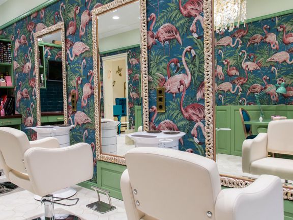 Flamingo, интерьер