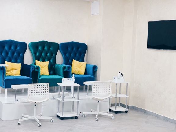 Flos lab, интерьер
