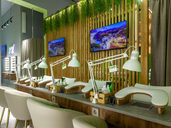 Fresh Nail Bar, интерьер