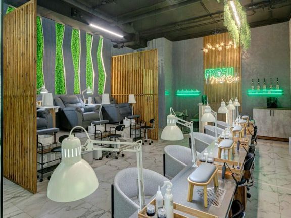 Fresh Nail Bar, интерьер