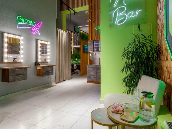 Fresh Nail Bar, интерьер