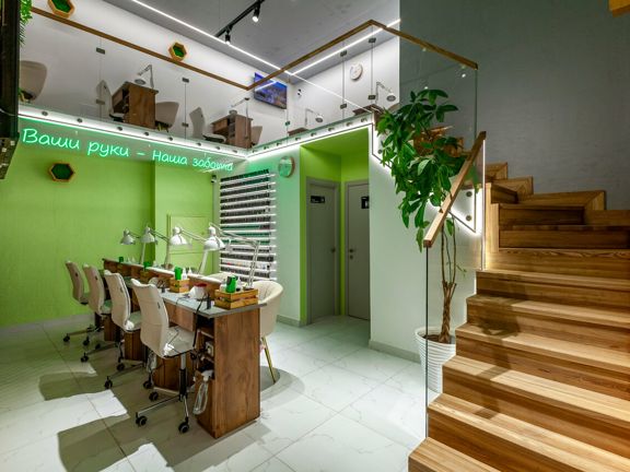 Fresh Nail Bar, интерьер