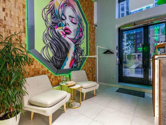 Fresh Nail Bar, интерьер