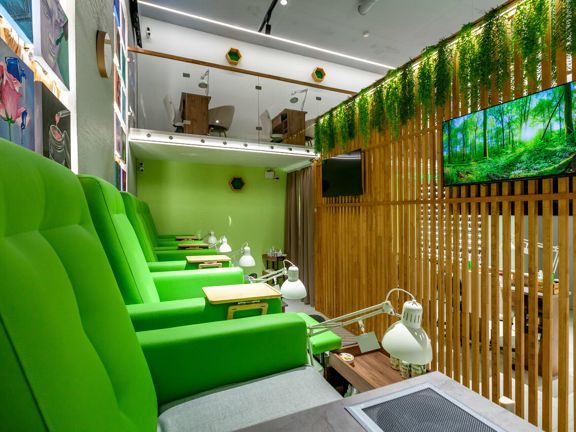 Fresh Nail Bar, интерьер