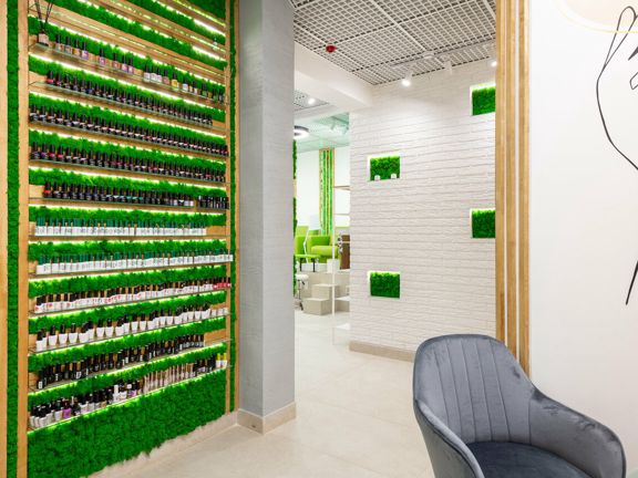 Fresh Nail Bar, интерьер