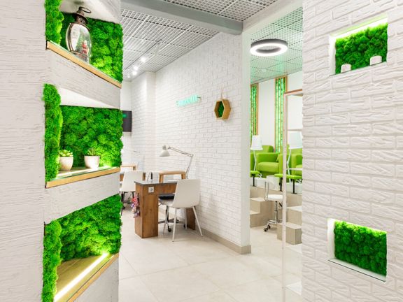 Fresh Nail Bar, интерьер