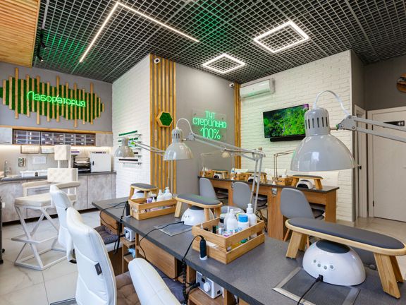 Fresh Nail Bar, интерьер