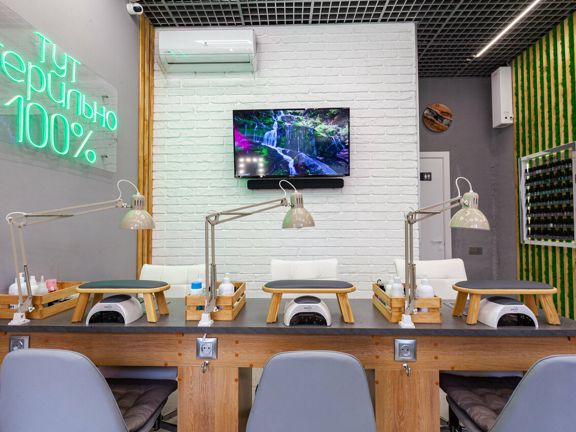 Fresh Nail Bar, интерьер