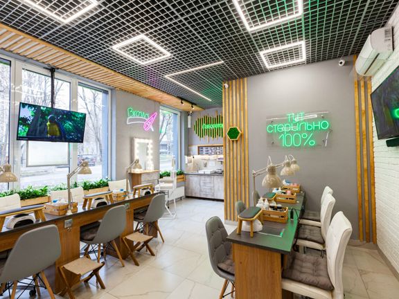 Fresh Nail Bar, интерьер