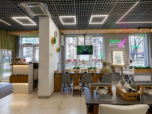 Fresh Nail Bar, интерьер