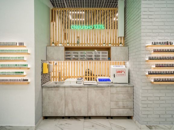 Fresh Nail Bar, интерьер