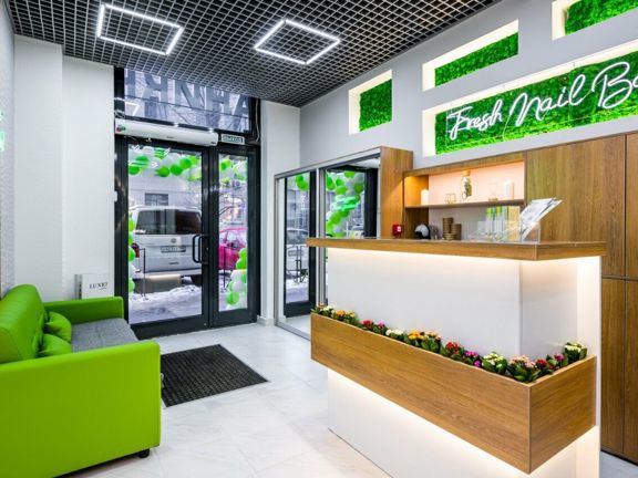 Fresh Nail Bar, интерьер
