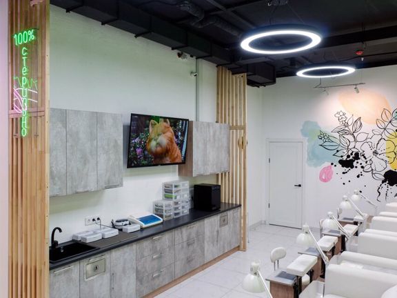 Fresh Nail Bar, интерьер
