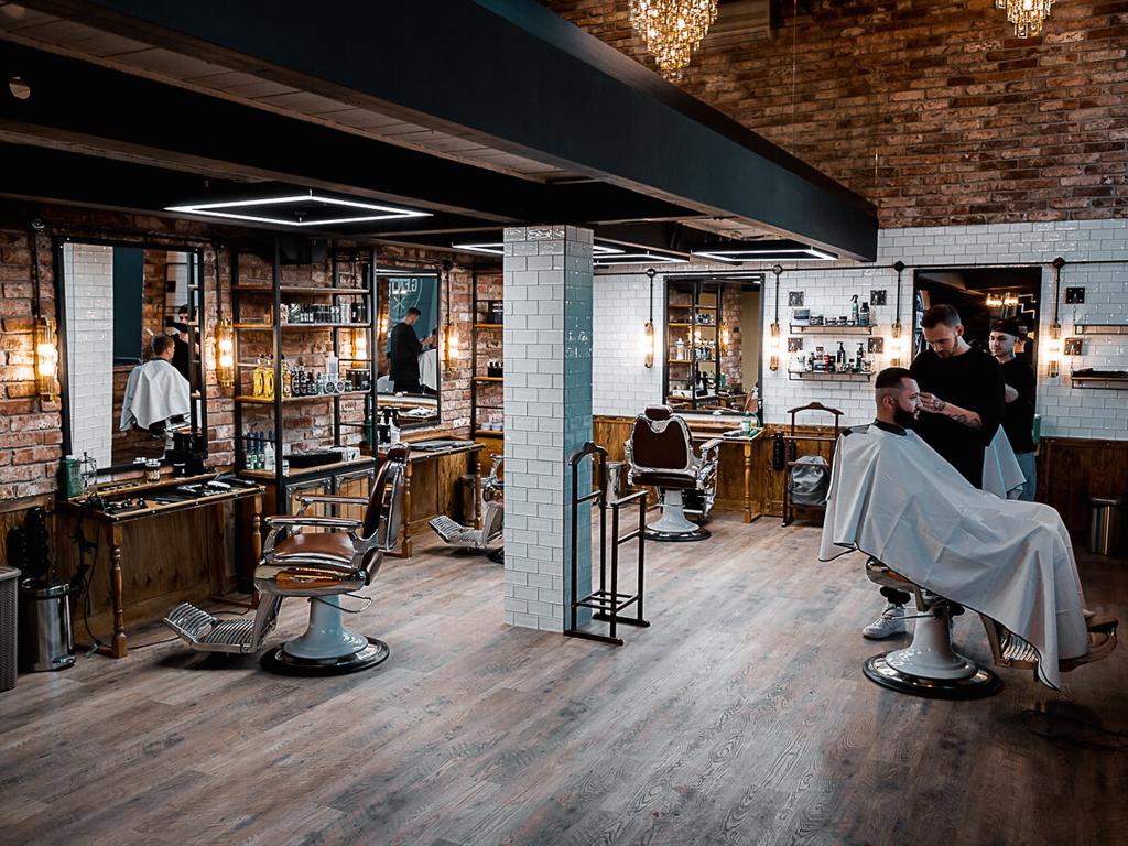 Gents Barbershop, интерьер