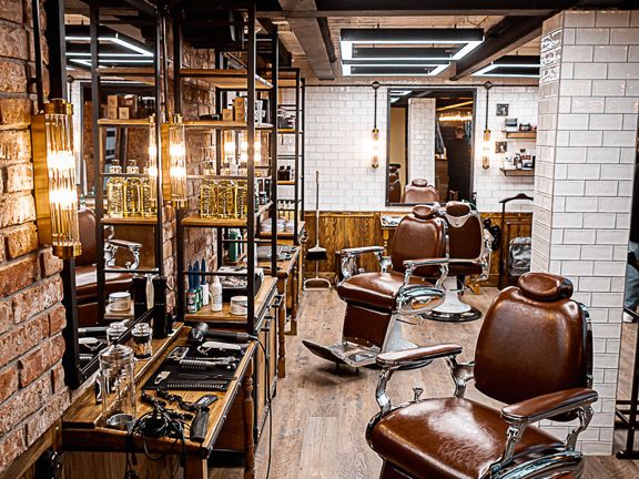 Gents Barbershop, интерьер