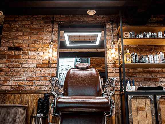 Gents Barbershop, интерьер