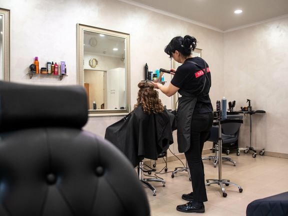 Glam, интерьер