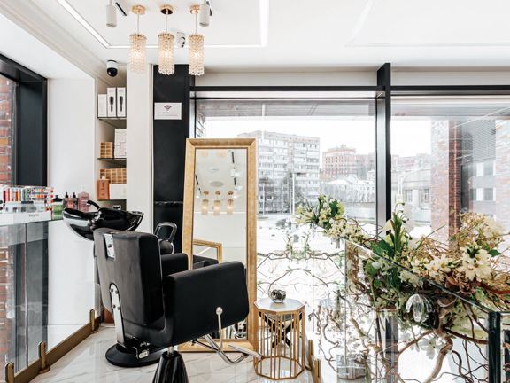 Gold Manhattan, интерьер