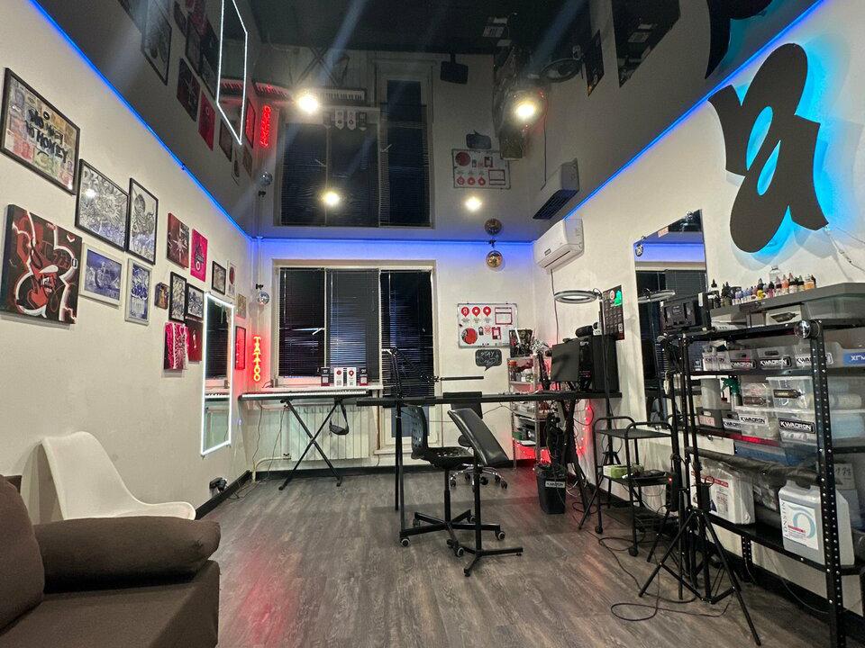 ГРО тату, интерьер